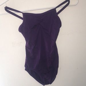 Dark purple child large motionwear leotard